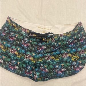 B26 Blueman Leila E Lucia Multicolor Swim running  Shorts